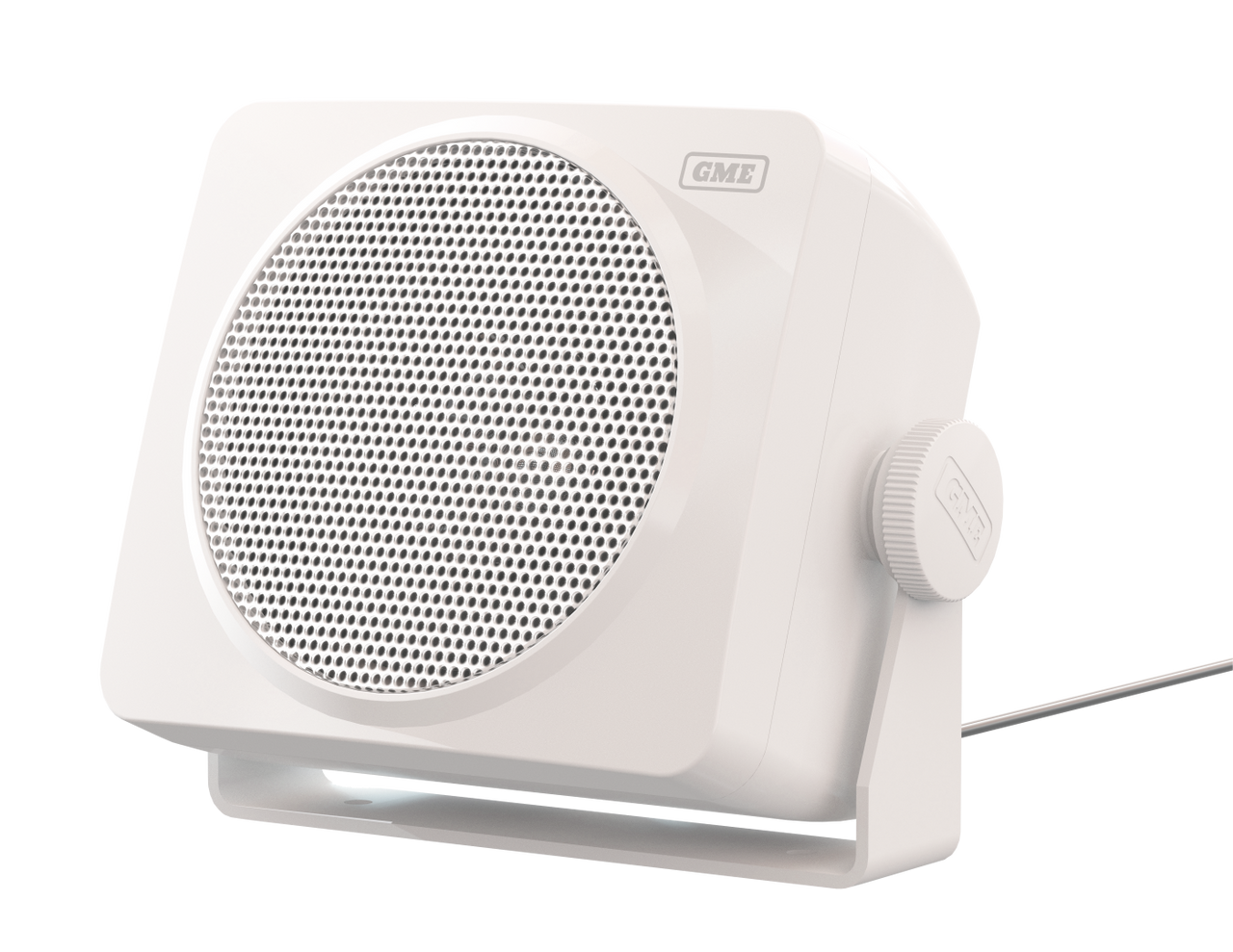 GME 3 Inch Marine Box Speakers Pair - White