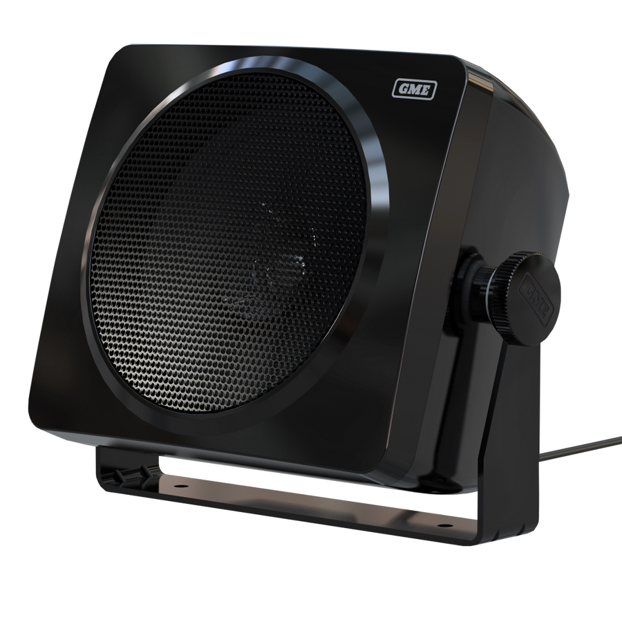 GME 4 Inch Marine Box Speakers Pair - Black