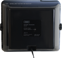GME 4 Inch Marine Box Speakers Pair - Black