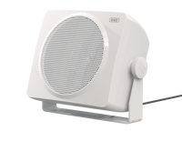 GME 4 Inch Marine Box Speakers Pair - White