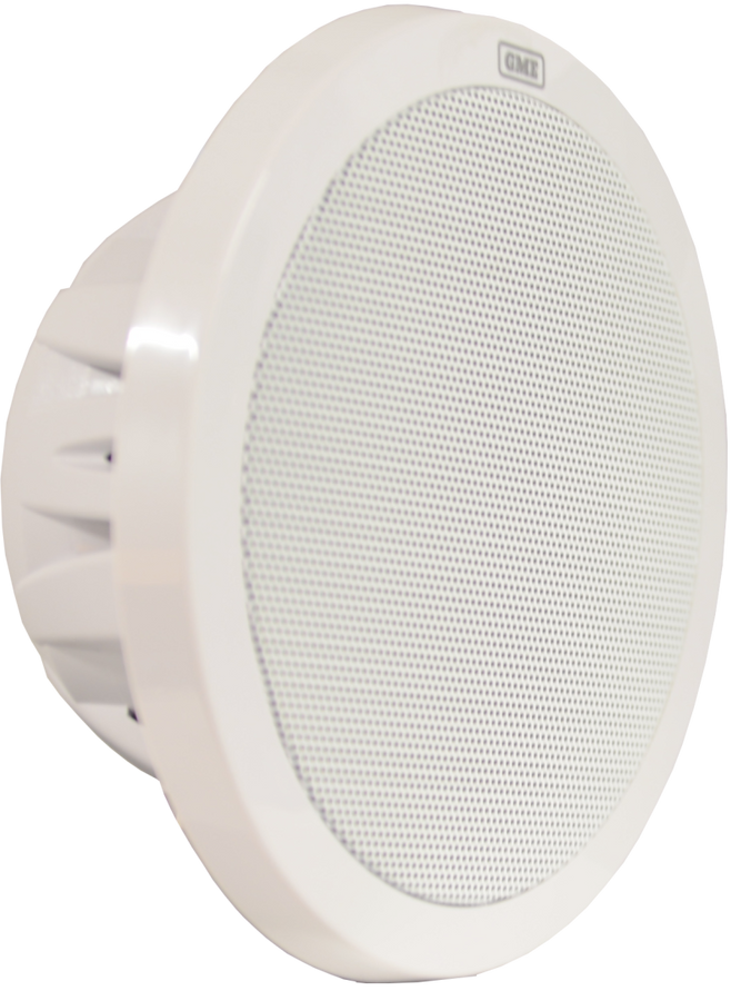 GME 5 Inch Marine Panel Speakers Pair - White