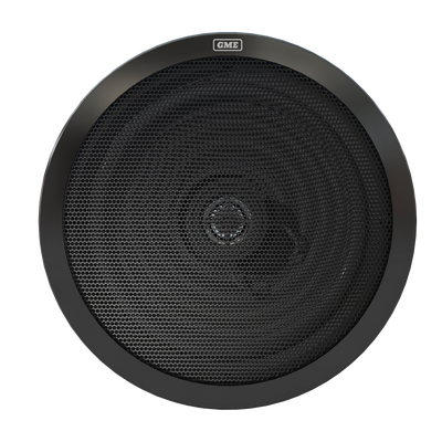 GME 6 Inch Marine Panel Speakers Pair - Black