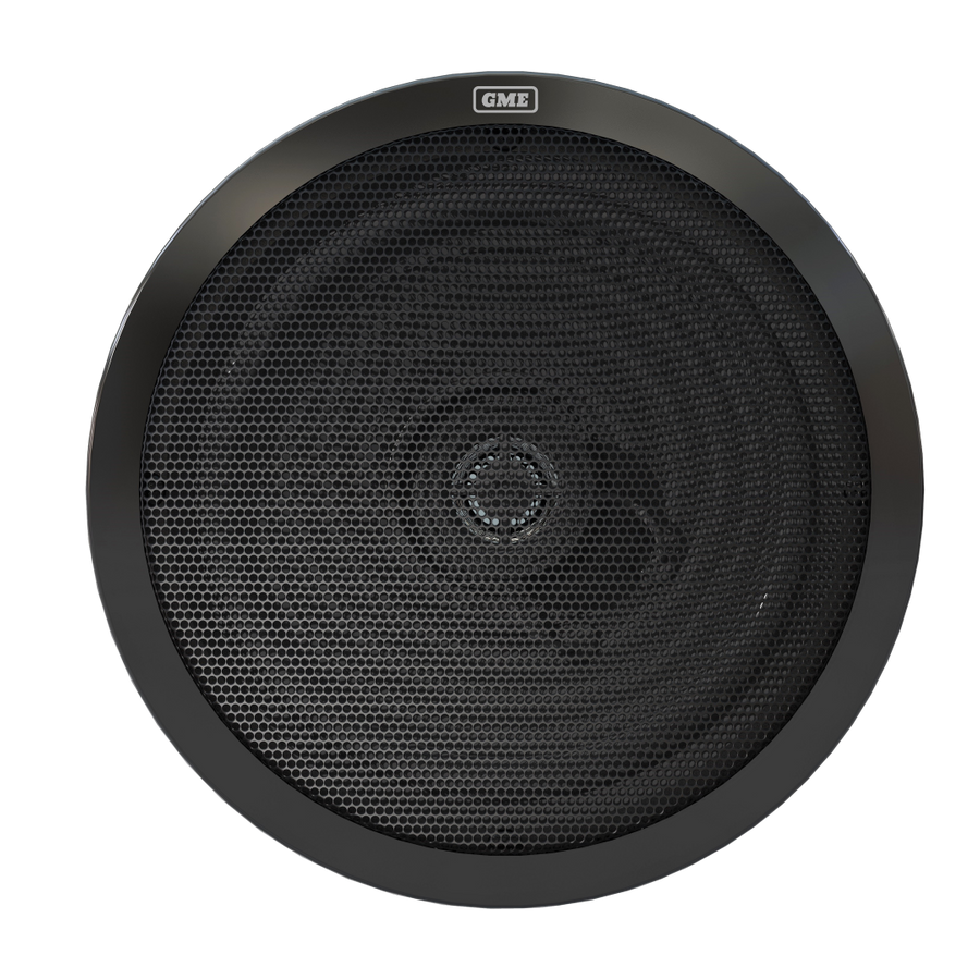 GME 6 Inch Marine Panel Speakers Pair - Black
