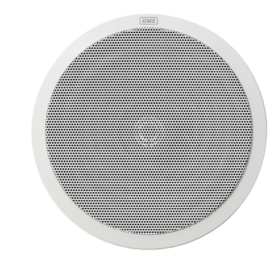 GME 6 Inch Marine Panel Speakers Pair - White