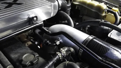 FATZ FABRICATION GU PATROL PLUMBING KIT. SUIT FATZ 4" AIRBOX TO 3.5" INLET TURBO, TD42 ENGINE. -FFGU-PL-TD350-KT