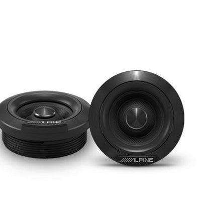 Alpine Status Hi-Res 6-1/2″ (16.5cm) 3-Way Slim-Fit Component Speaker Set