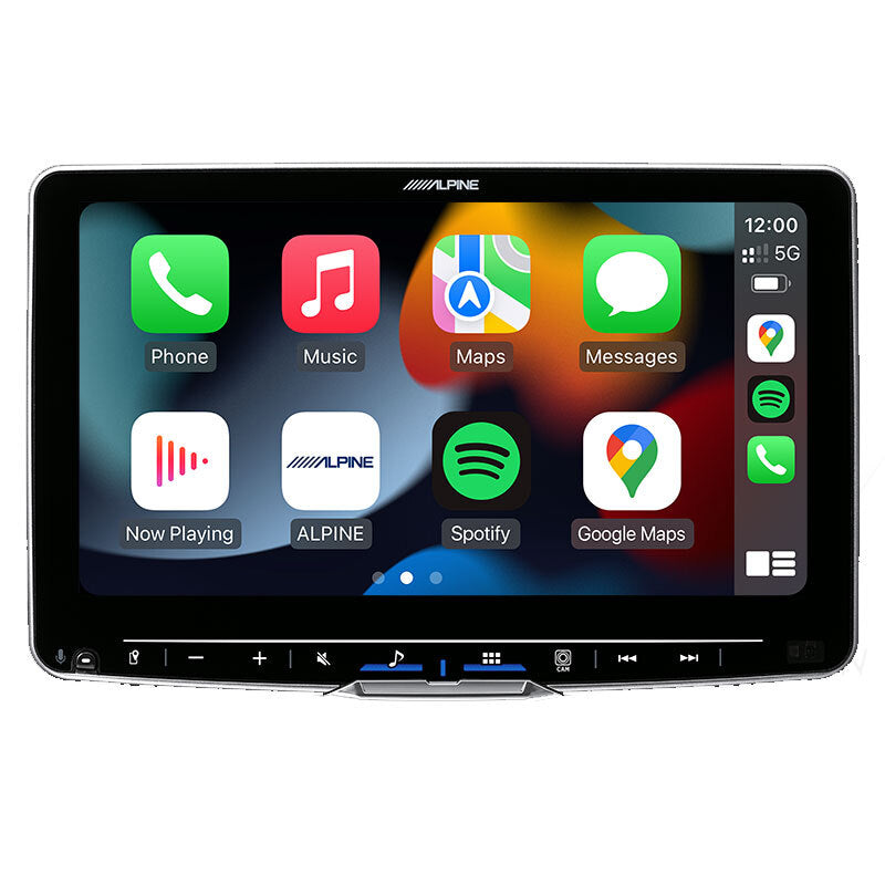 ALPINE HALO9 9” HIGH-RES AUDIO RECEIVER WITH WIRELESS APPLE CARPLAY / WIRELESS ANDROID AUTO / HDMI / USB / DUAL CAMERA / BLUETOOTH / HI-RES AUDIO WIRELESS // DAB+ SUITABLE FOR TOYOTA HILUX N80 3RD GEN (2020>)-ILX-F509A HILUX