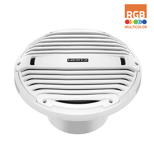 HERTZ Marine 10" 600W 4 Ohm Svc White Infinite Baffle Subwoofer (Hms 10 B4-Ld-W)