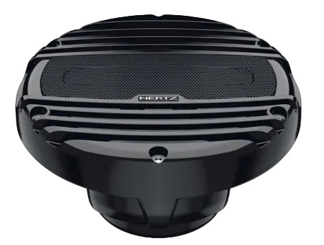 HERTZ Marine 6.5" 2-Way Total Charcoal Coaxial Speaker - Pair (Hmx 6.5 Tc)