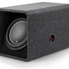 JL Audio HO112-W6v3 Enclosed Subwoofer System with Single 12W6v3-D4 Subwoofer Driver, Dark Gray / Black Carpet (600 W, 2 Ω) [Ported Enclosure]