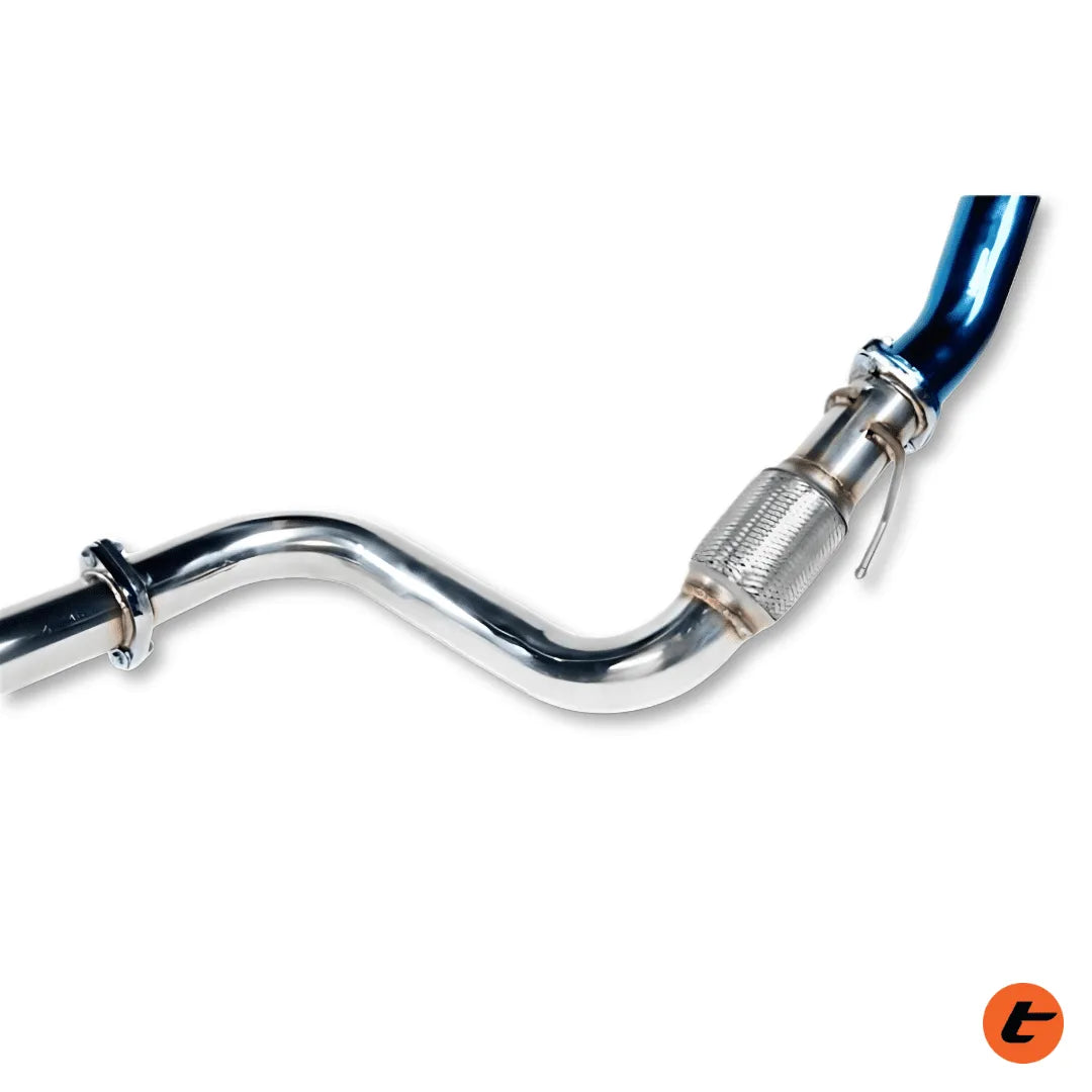 TORQIT 3" Turbo Back Exhaust Toyota Hilux 3.0L + FREE Pedal Torq® Pack | HS8008SS
