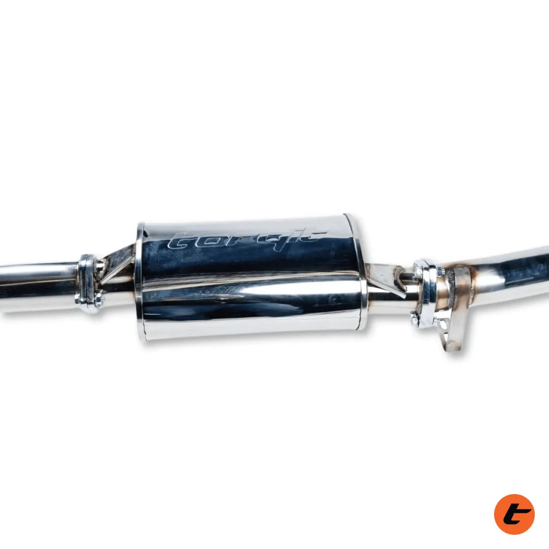 TORQIT 79 Series 4.5L V8 TD Dual Cab 08/2012 - 07/2016 3" Turbo Back Exhaust - HS8103LRSS