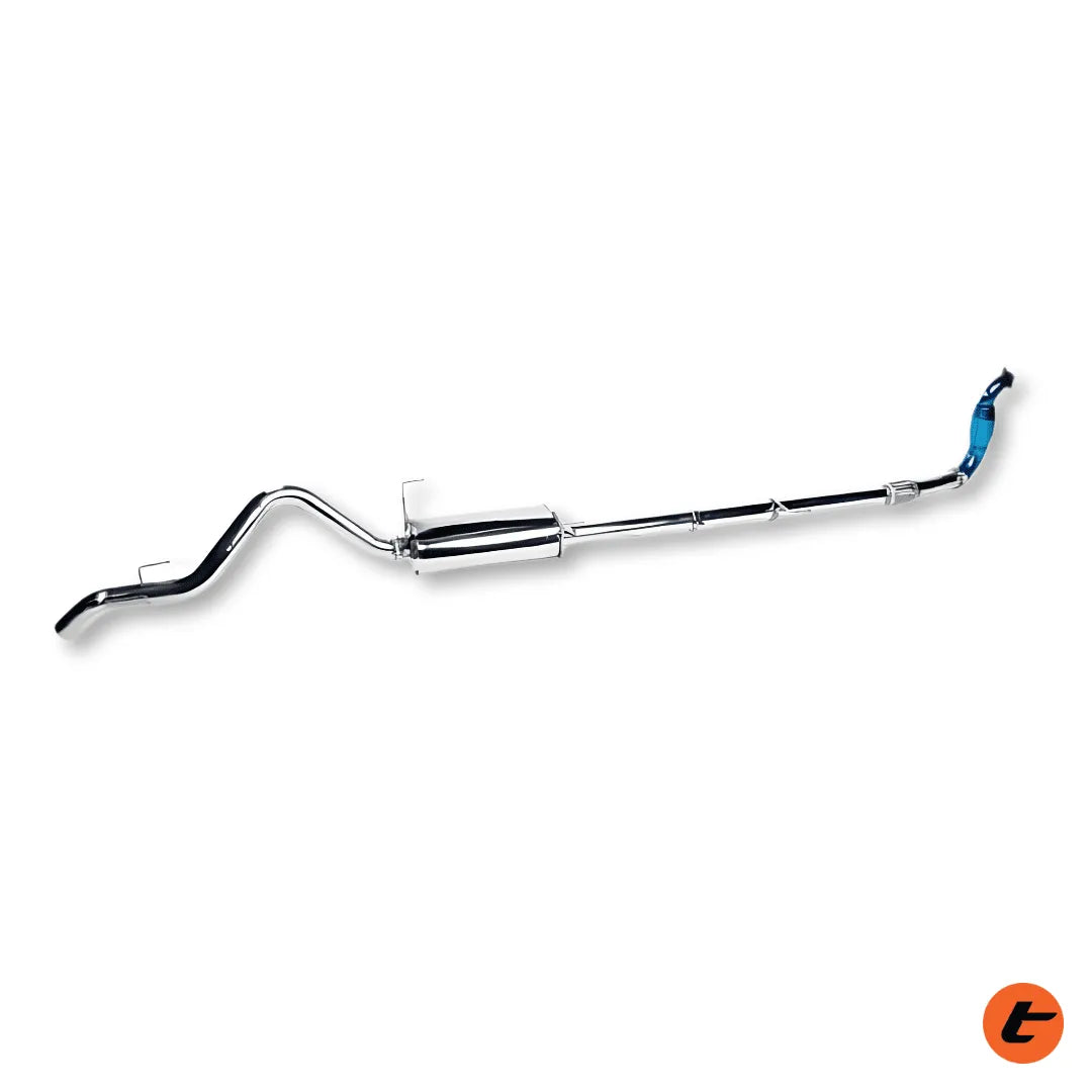 TORQIT D-MAX 2013> 3.0L Diesel Turbo Back System Stainless Steel-Resonator - HS8105HDSS