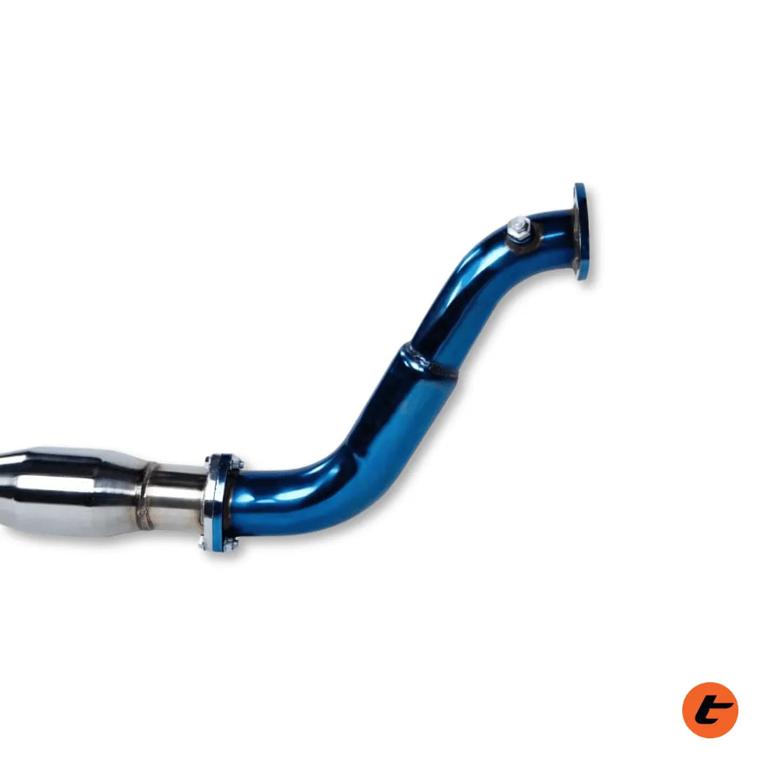 TORQIT Prado 120 Series PCR 3.0L TD Wagon 02/2003 - 10/2007 3" Turbo Back Exhaust - HS8111PCRSS