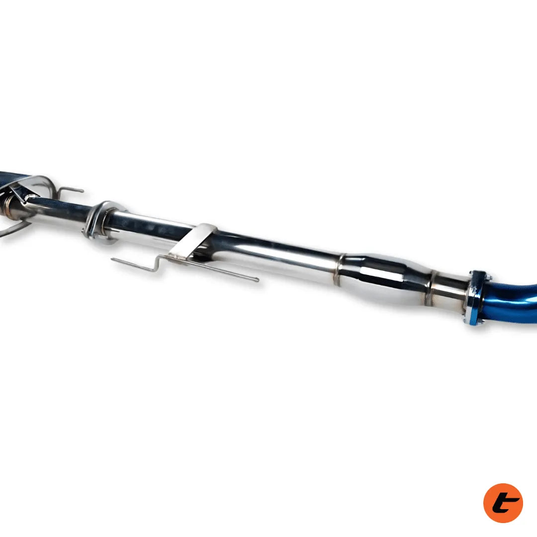 TORQIT Prado 120 Series PCR 3.0L TD Wagon 02/2003 - 10/2007 3" Turbo Back Exhaust - HS8111PCRSS