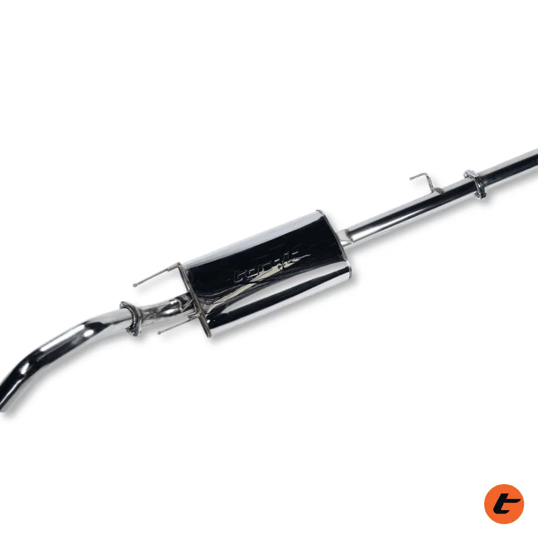 TORQIT 3" Turbo Back Exhaust Toyota Hilux 3.0L D4D + FREE Pedal Torq® Pack | HS8113SS