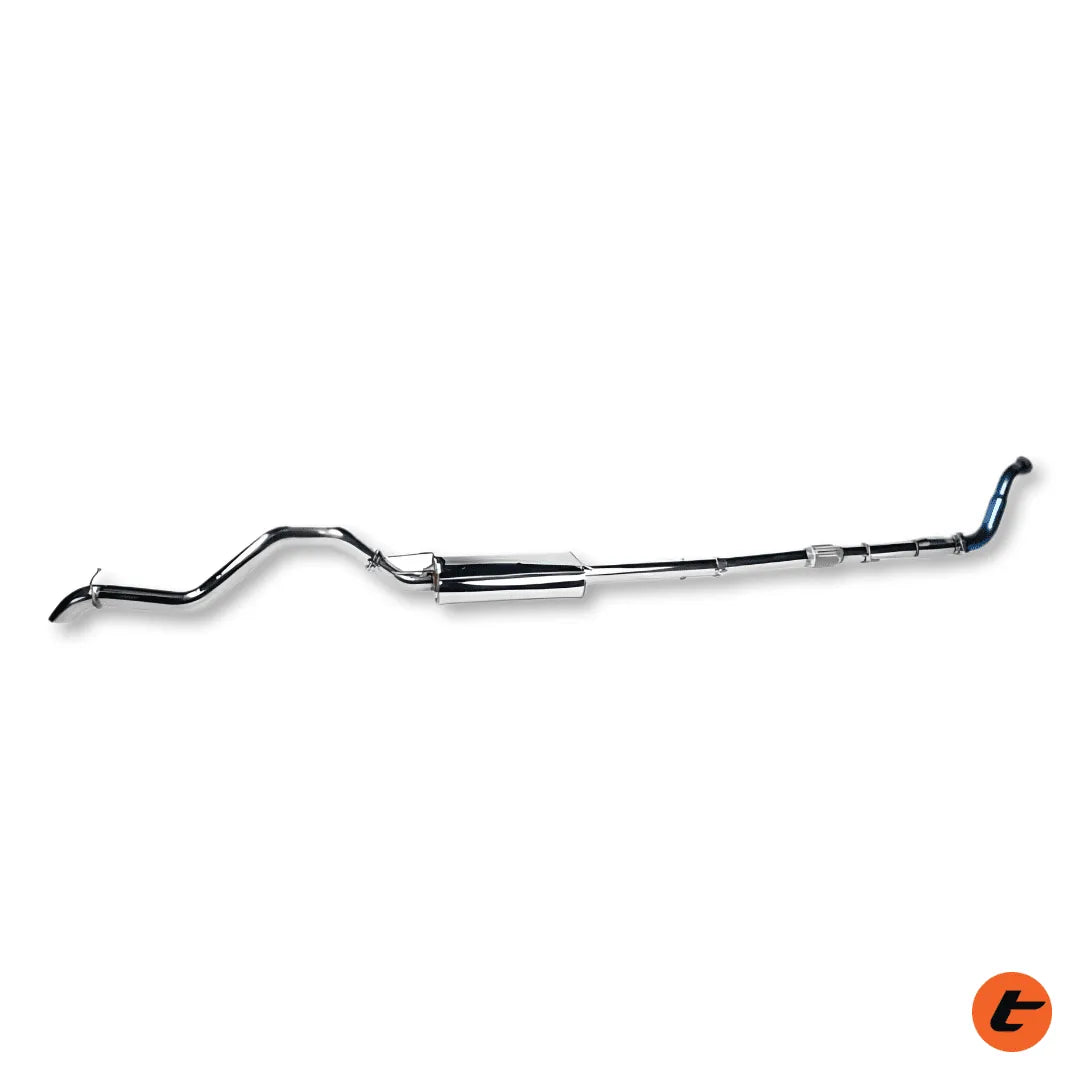 TORQIT 3" Turbo Back Exhaust Toyota Hilux 3.0L D4D + FREE Pedal Torq® Pack | HS8113SS