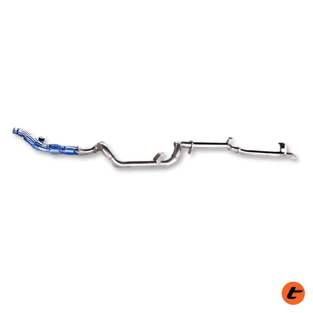 TORQIT 3.5" Single Exit Turbo Back Exhaust Toyota 79 Series Single Cab + FREE Pedal Torq® Pack | HS8130SS-390