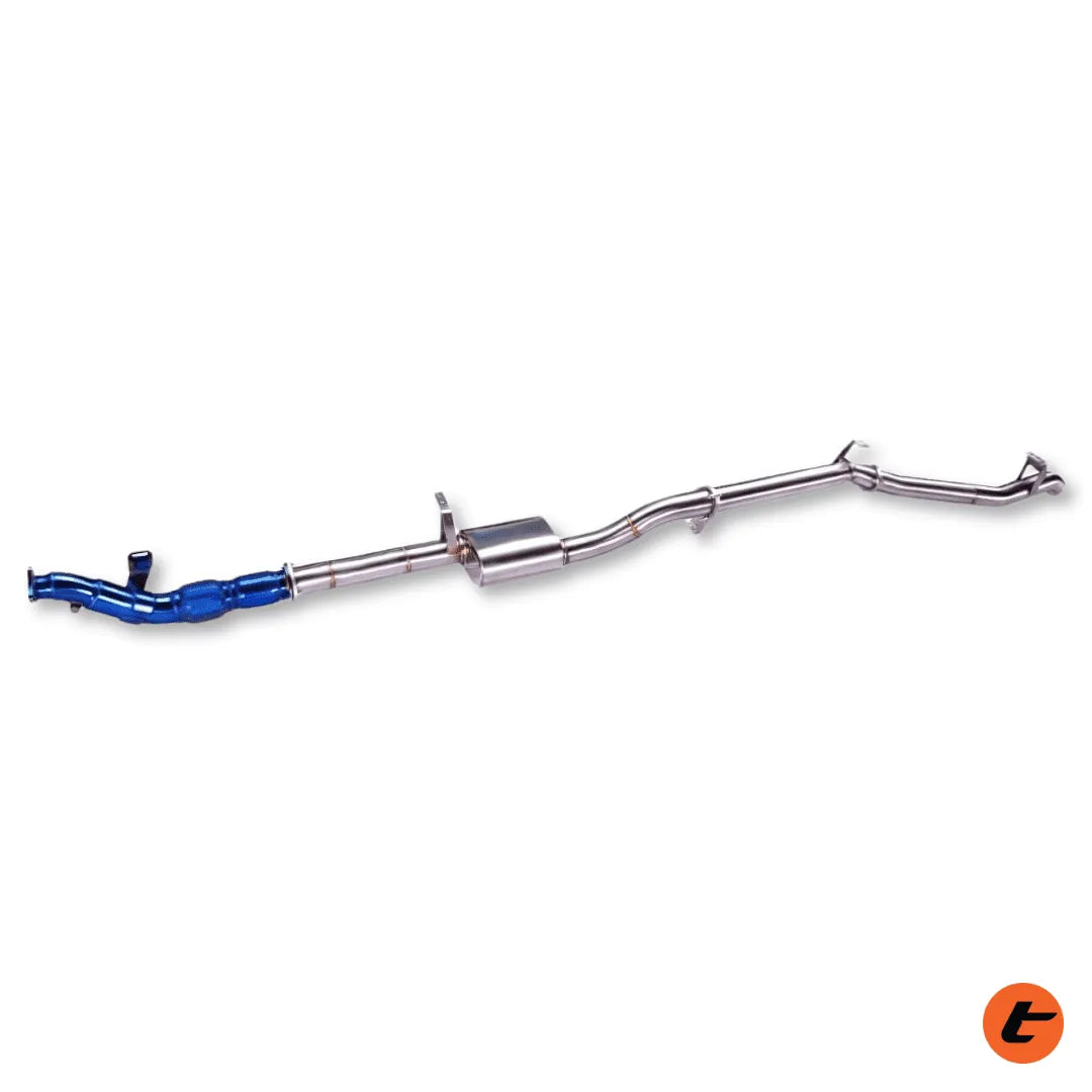 TORQIT 79 Series 3.5" 4.5L TD Dual Cab Stainless Steel System - Loud - HS8132SS S/T