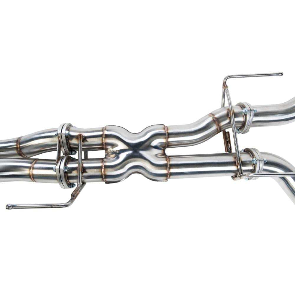 TORQIT 200 Series DPF Back 3"- 4" S/S Performance Exhaust- 4" over axle - HS8138XMSS-4