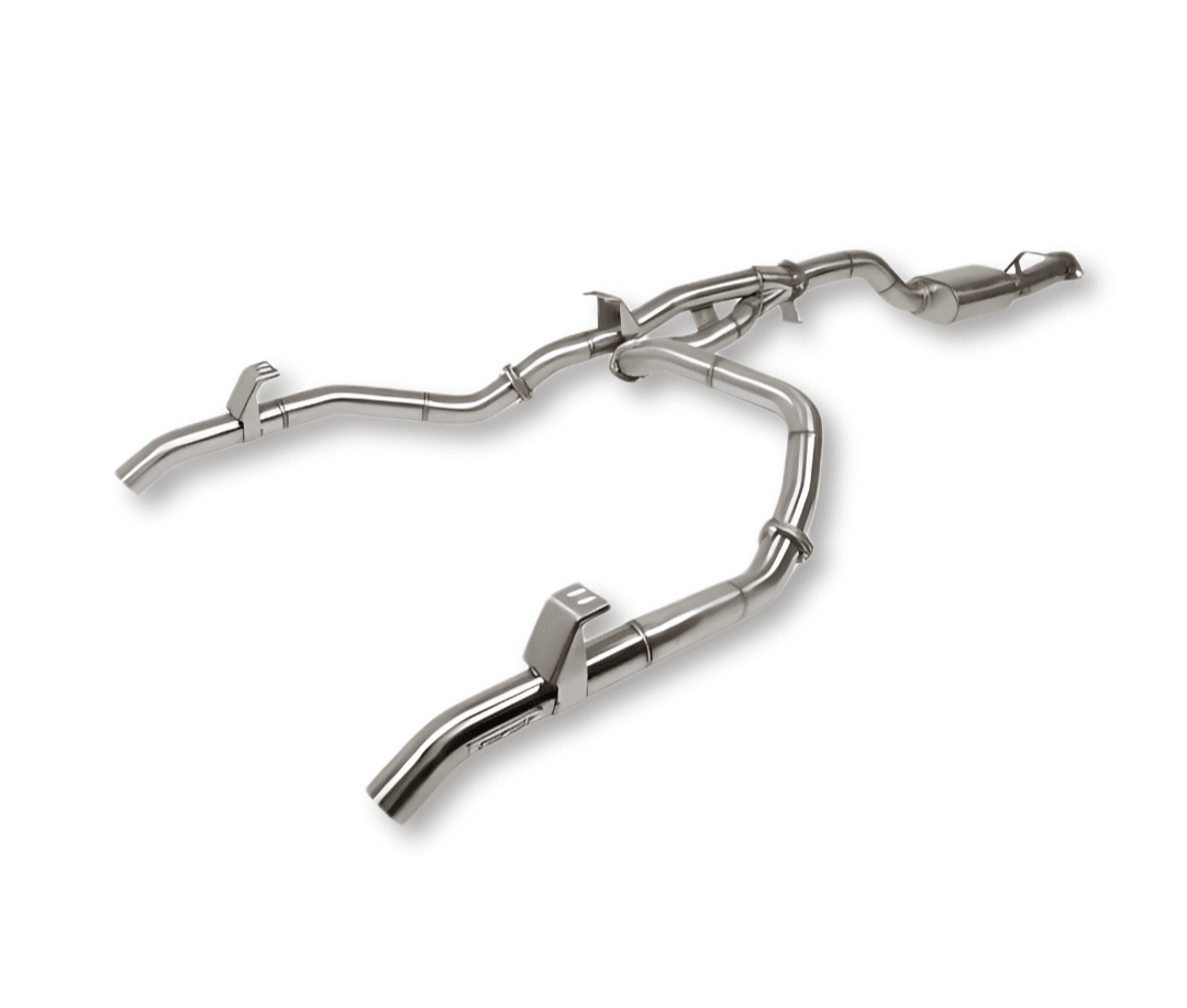 TORQIT  3.5" DPF Back Exhaust Twin (L/R Exit) to suit Toyota 79 Series- HS8148SS-TW