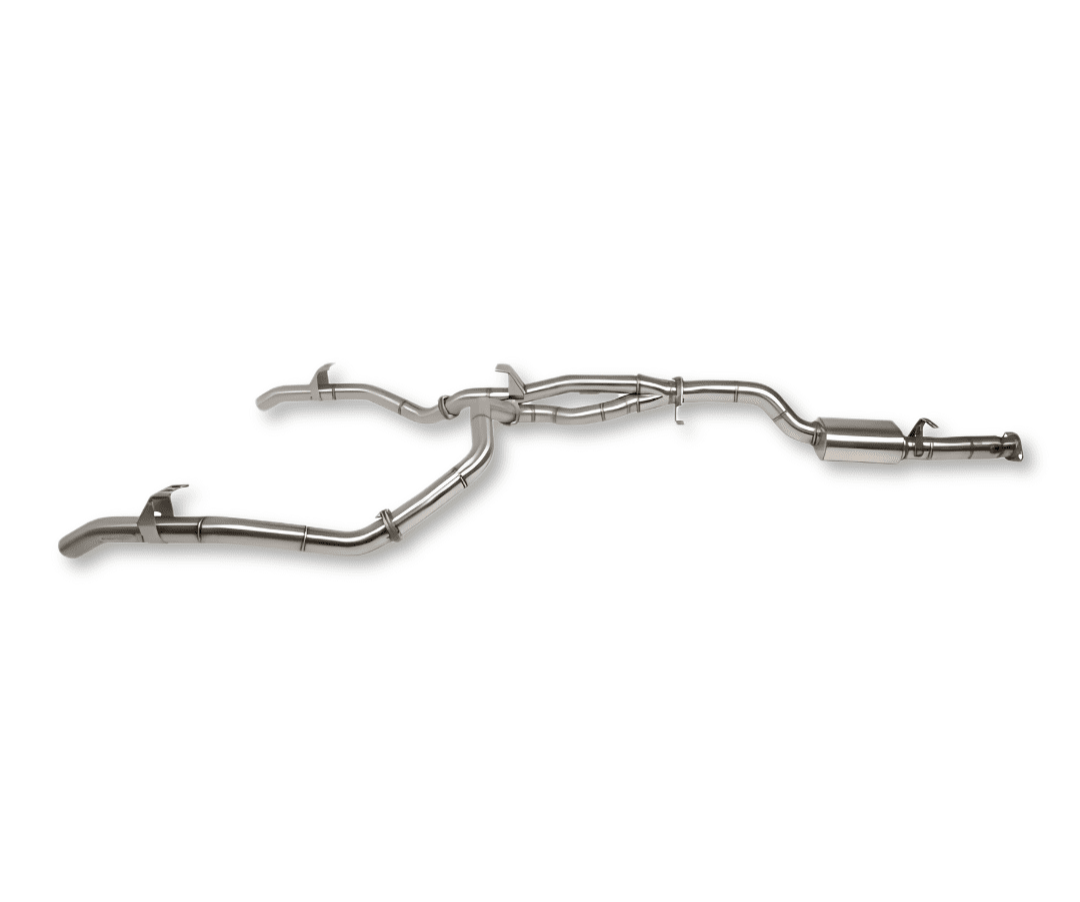 TORQIT  3.5" DPF Back Exhaust Twin (L/R Exit) to suit Toyota 79 Series- HS8148SS-TW