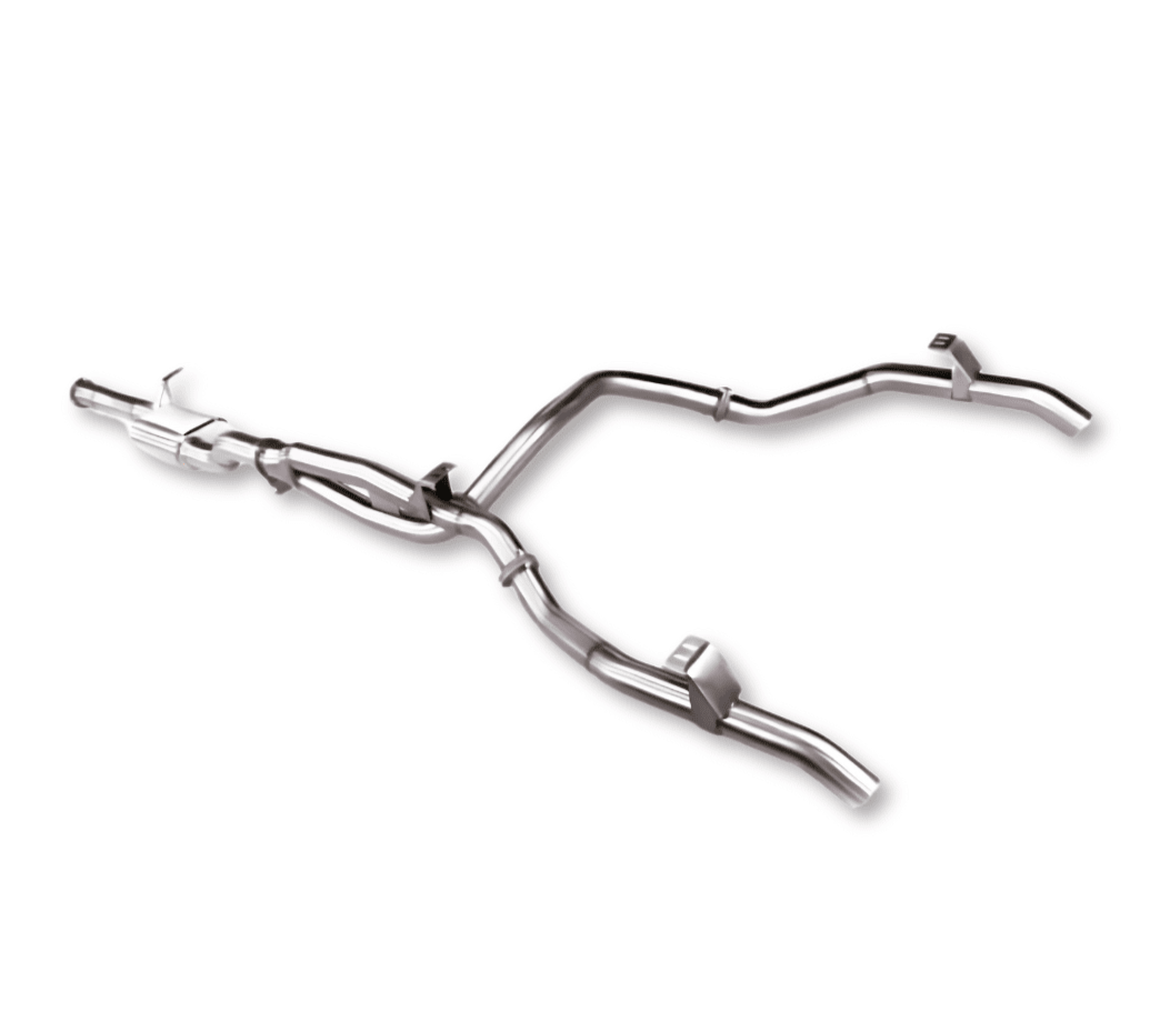 TORQIT  3.5" DPF Back Exhaust Twin (L/R Exit) to suit Toyota 79 Series- HS8148SS-TW