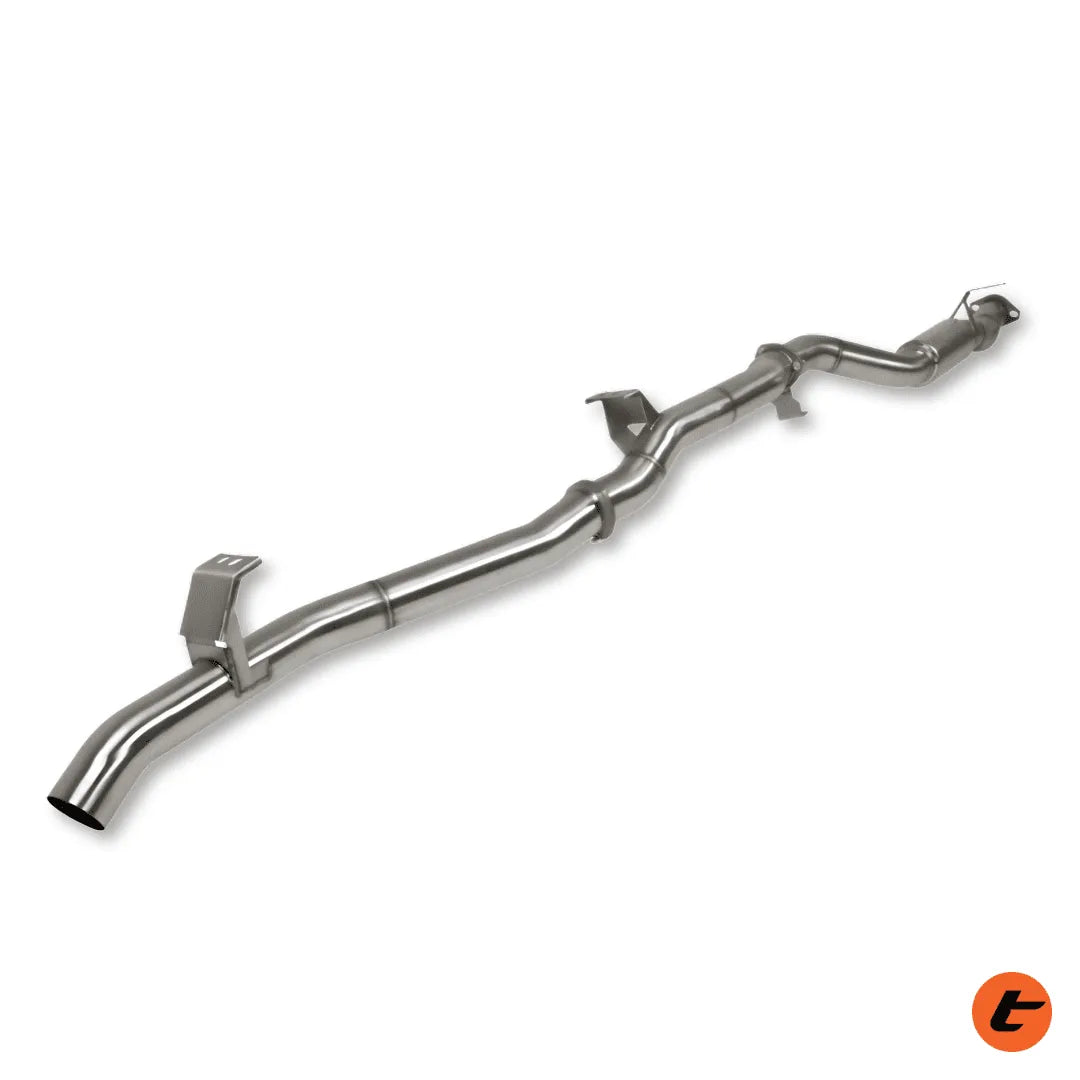 TORQIT 3.5" Single Exit Exhaust Toyota 79 Series Dual Cab + FREE Pedal Torq® Pack - HS8148SS
