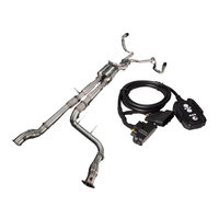 TORQIT Raptor Turbo Back Performance Exhaust for Next-Gen Ranger Raptor with Pedal Torq Throttle Controller-HS8231SS