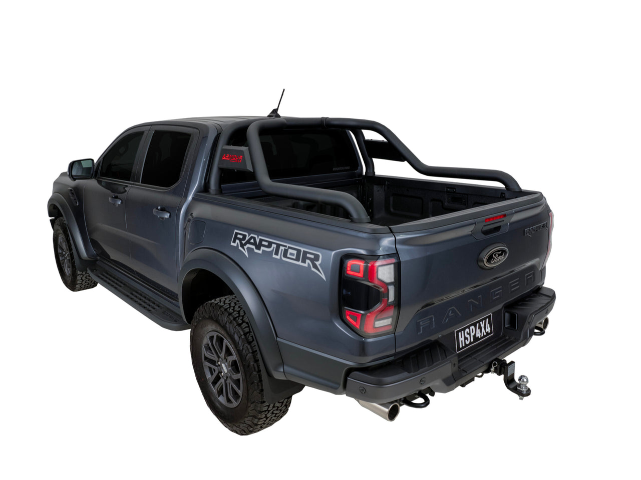 HSP ARMOUR BAR (BLACK) SUITS DUAL CAB NEXT GEN FORD RANGER/RAPTOR -NGR-AB1
