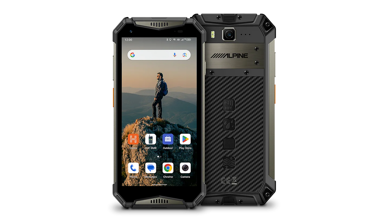 ALPINE HX-Z6 5.6-Inch Global UHF DMR Smartphone Navigator – HX-Z6