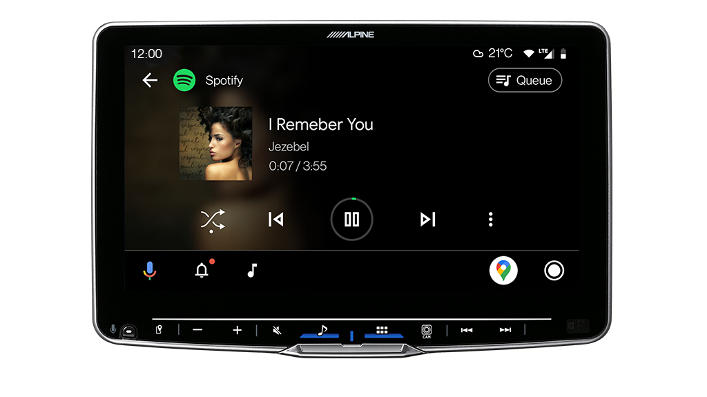 ALPINE HALO9 9” HIGH-RES AUDIO RECEIVER WITH WIRELESS APPLE CARPLAY / WIRELESS ANDROID AUTO / HDMI / USB / DUAL CAMERA / BLUETOOTH / HI-RES AUDIO WIRELESS / LDAC / DAB+ SUITABLE FOR NISSAN NAVARA NP300 ST-X-NAVARA-F509-STX