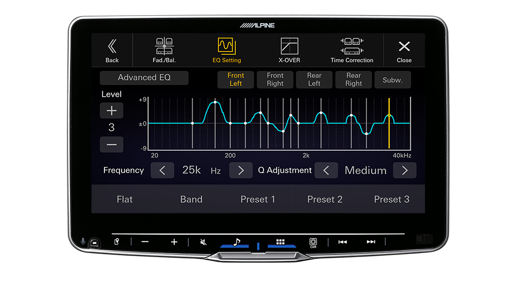 ALPINE HALO9 9” HIGH-RES AUDIO RECEIVER WITH WIRELESS APPLE CARPLAY / WIRELESS ANDROID AUTO / HDMI / USB / DUAL CAMERA / BLUETOOTH / HI-RES AUDIO WIRELESS / LDAC / DAB+ SUITABLE FOR NISSAN NAVARA NP300 ST-X-NAVARA-F509-STX