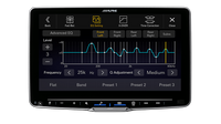 ALPINE HALO9 9” HIGH-RES AUDIO RECEIVER WITH WIRELESS APPLE CARPLAY / WIRELESS ANDROID AUTO / HDMI / USB / DUAL CAMERA / BLUETOOTH / HI-RES AUDIO WIRELESS / LDAC / DAB+ SUITABLE FOR NISSAN NAVARA NP300 ST-X-NAVARA-F509-STX