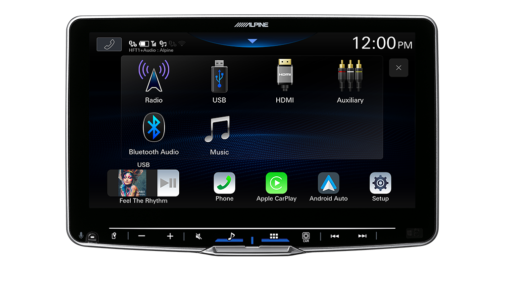 ALPINE HALO9 9” HIGH-RES AUDIO RECEIVER WITH WIRELESS APPLE CARPLAY / WIRELESS ANDROID AUTO / HDMI / USB / DUAL CAMERA / BLUETOOTH / HI-RES AUDIO WIRELESS / LDAC / DAB+ SUITABLE FOR NISSAN NAVARA NP300 ST-X-NAVARA-F509-STX