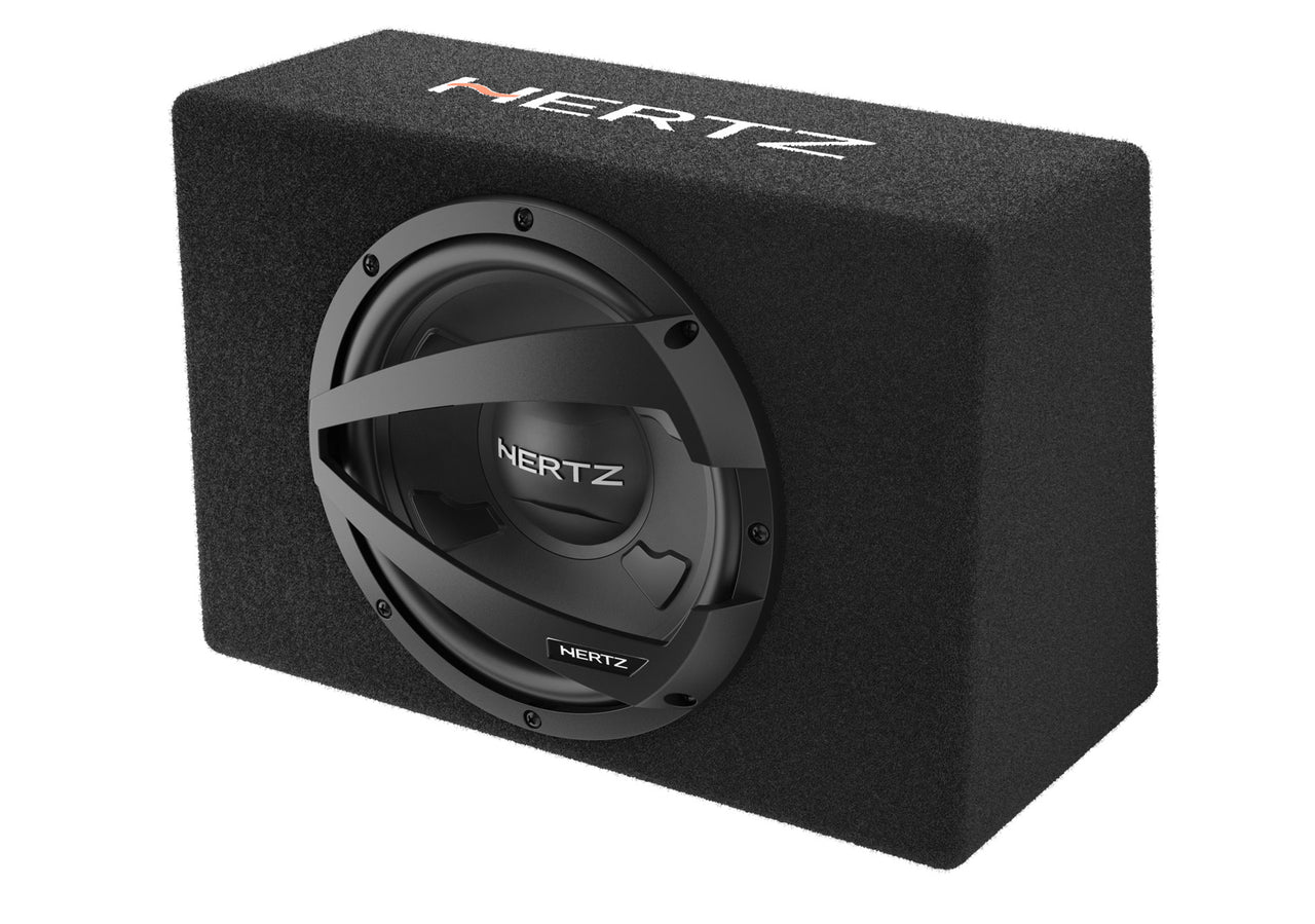 HERTZ Dieci 10" 600W 4 Ohm Svc Loaded Subwoofer Box (Dbx 25.3)