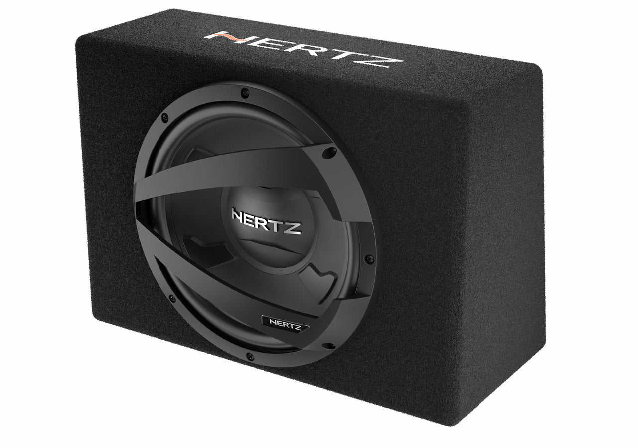 HERTZ Dieci 12" 1000W 4 Ohm Svc Loaded Subwoofer Box (Dbx 30.3)
