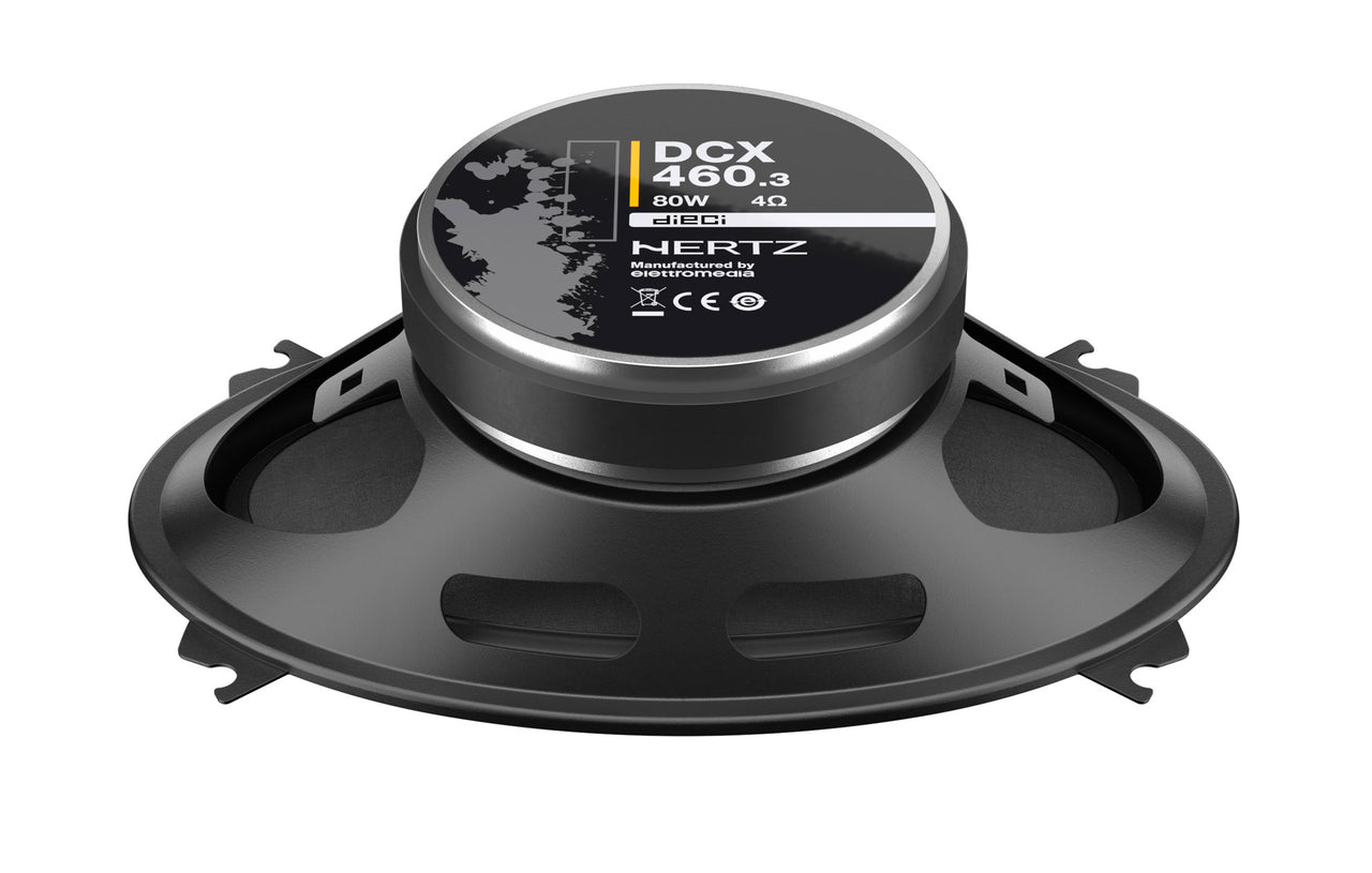HERTZ Dieci 4X6" 2-Way Coaxial Speaker - Pair (Dcx 460.3)