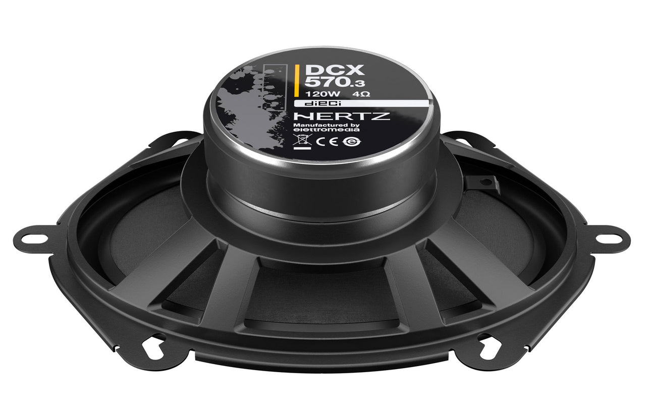 HERTZ Dieci 5X7" 2-Way Coaxial Speaker - Pair (Dcx 570.3)