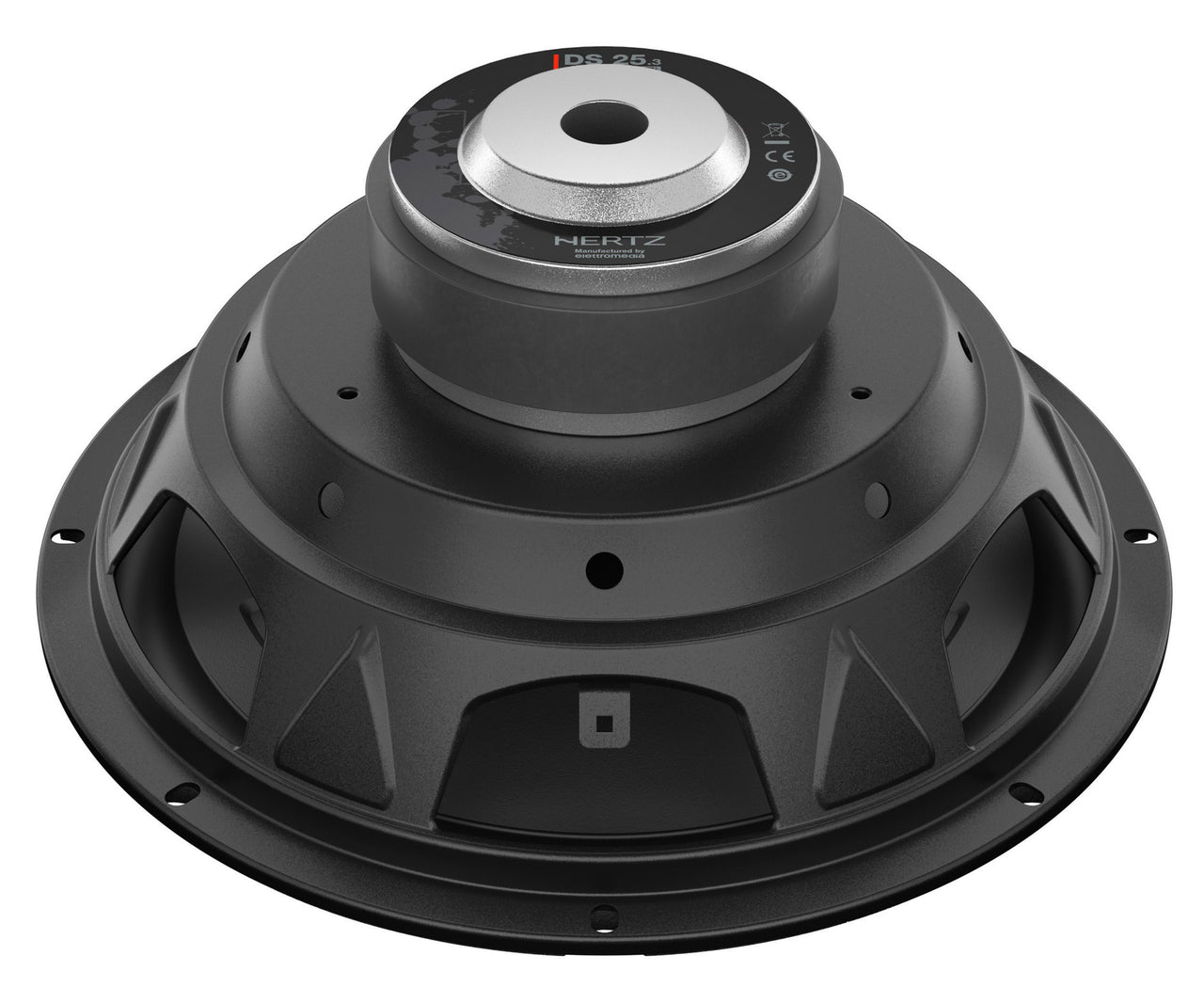 HERTZ Dieci 10" 600W 4 Ohm Svc Subwoofer (Ds 25.3)