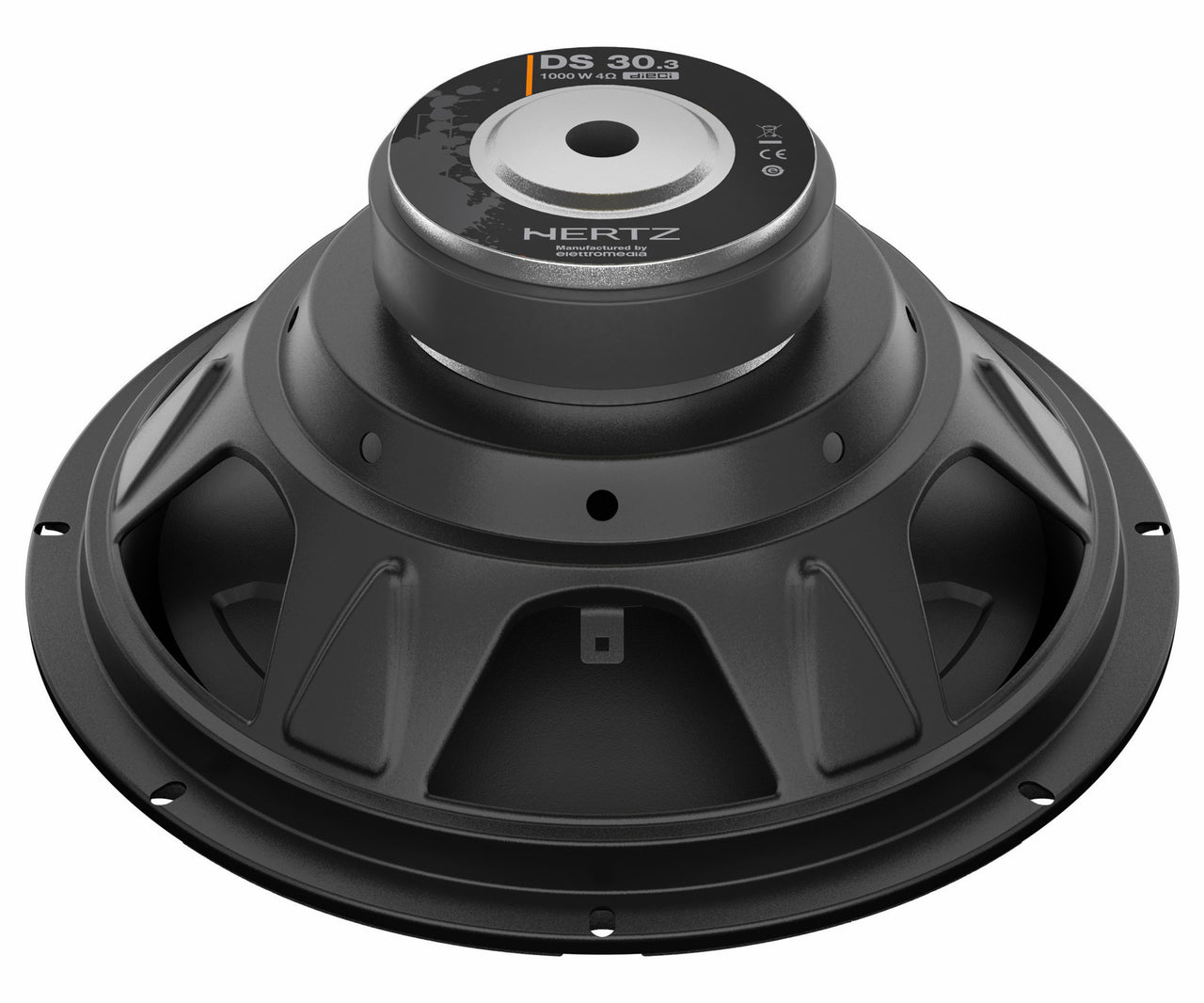 HERTZ Dieci 12" 1000W 4 Ohm Dvc Subwoofer (Ds 30.3)
