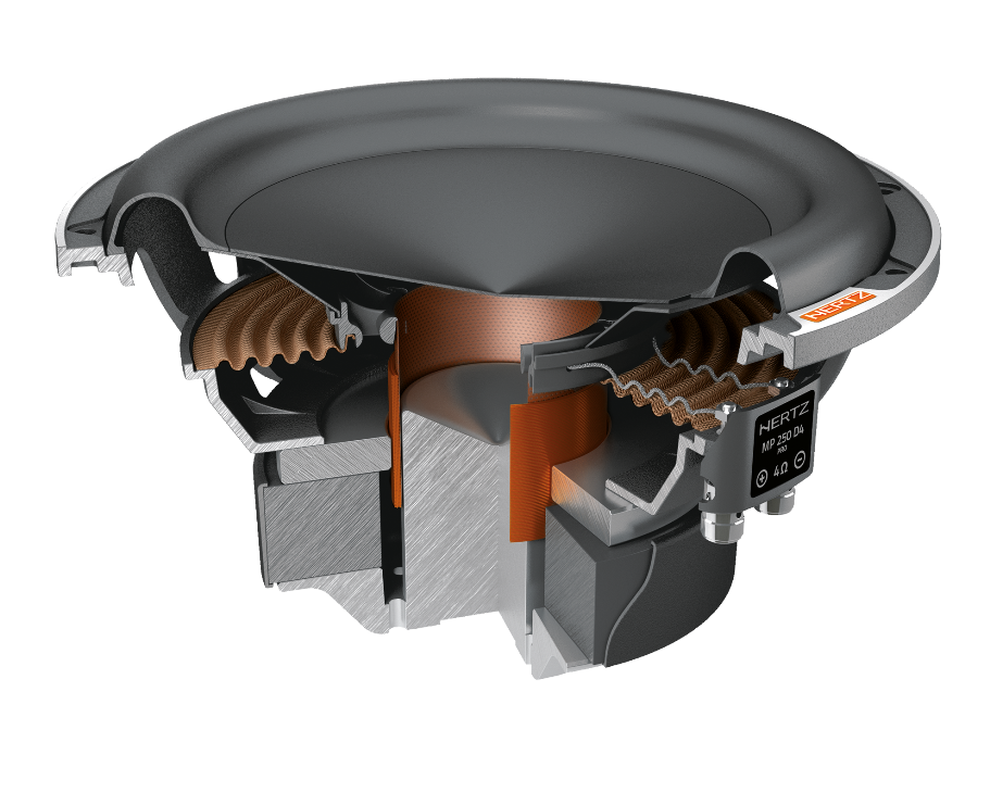 HERTZ Mille Pro 10" 1200W Subwoofer (Mp 250 D4.3 Pro)