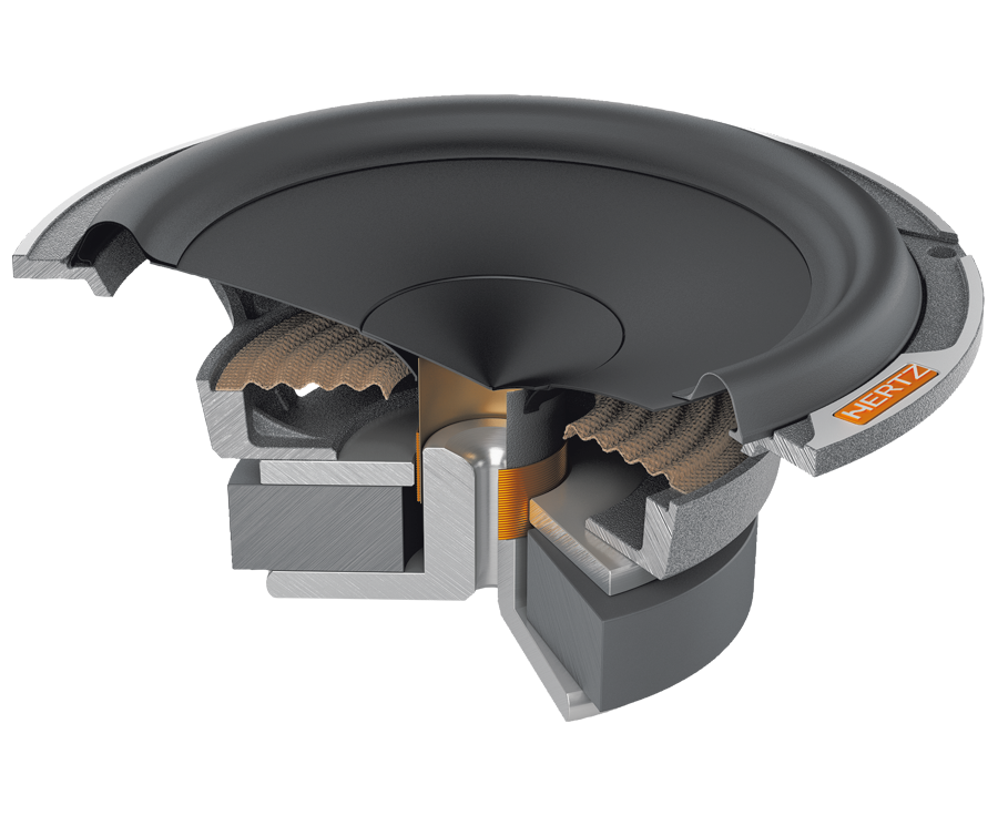 HERTZ Mille Pro 6.5" Woofer Component - Pair (Mp 165P.3 Pro)