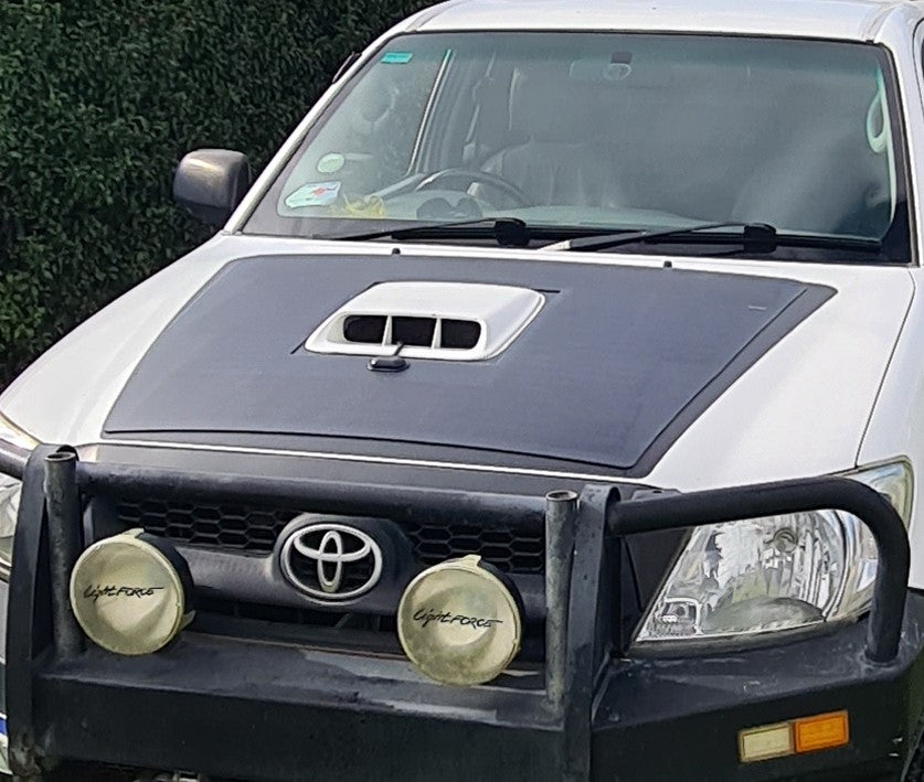 VSS Bonnet Solar Panel - Toyota Hilux 7th Generation (2005-2010) Diesel - 110-Watt