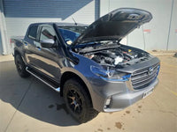 FATZ FABRICATION NISSAN BT50 MY20 ON RH SNORKEL. RAM HEAD. POWDER COATED TEXTURE BLACK. SUIT FACTORY AIRBOX -FFBT20-SNRH-SNRH-RM-TPC-FAB