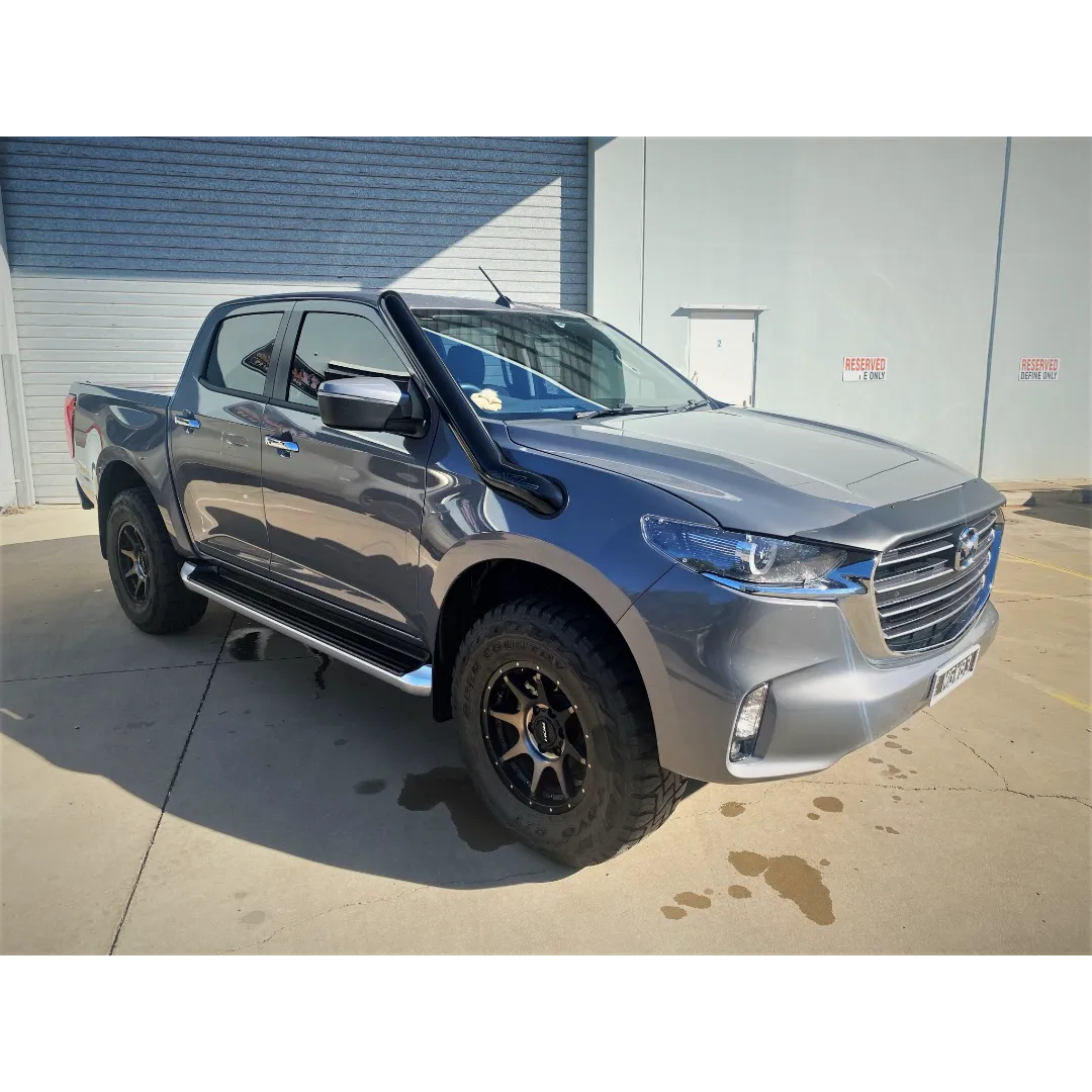 FATZ FABRICATION NISSAN BT50 MY20 ON RH SNORKEL. RAM HEAD. POLISHED FINISH. SUIT FACTORY AIRBOX -FFBT20-SNRH-SNRH-RM-POL-FAB