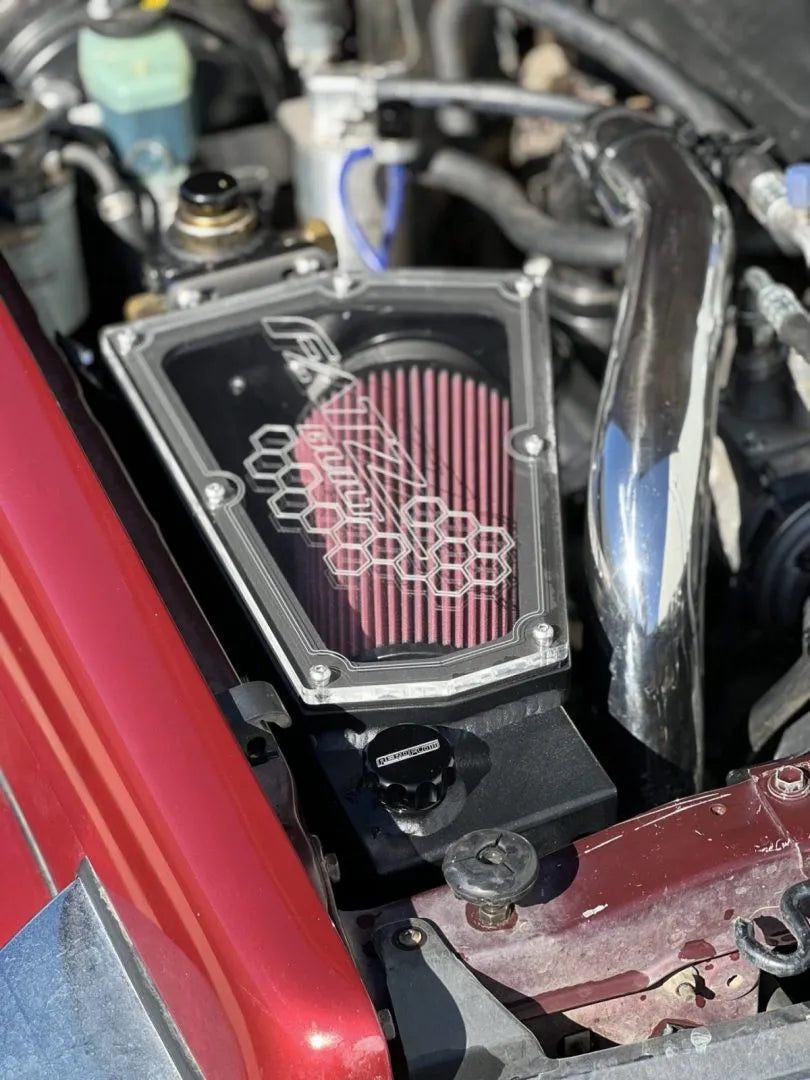 Fatz Fabrication HDJ70 Series Plumbing Kit to 3.5" Forward facing turbos. -FFHDJ-PL350-KT