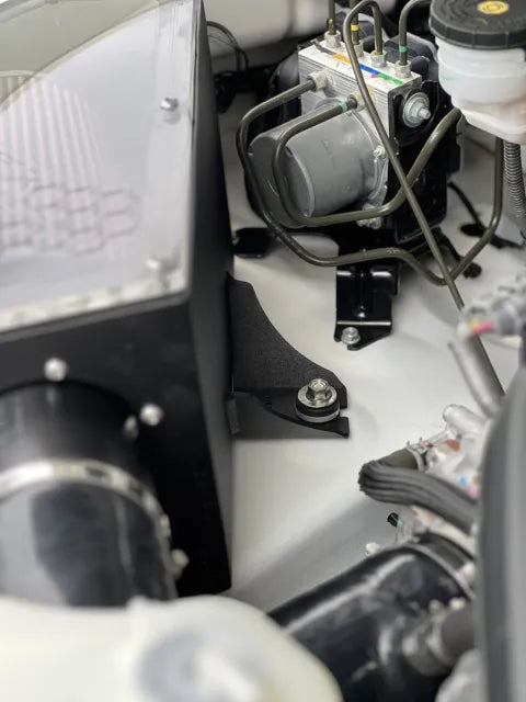 Fatz Fabrication MY20 On D-Max Airbox. Supplied with silicone dicting to turbo inlet. Dry Fatz 9" Filter. -FFBT20-AB-DF