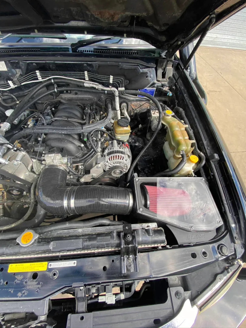 FATZ FABRICATION GU PATROL PLUMBING KIT. SUIT FATZ 4" AIRBOX TO NA LS THROTTLE BODY 100MM. NO MAF INLINE -FFGU-PL-LS-KT