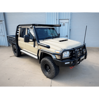 Fatz Fabrication VDJ70 RH Snorkel. RAM Head, TEXTURE coated Satin Black. Suit 4